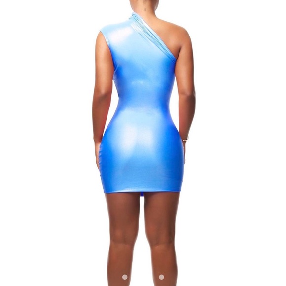 COUCOO Dresses & Skirts - COUCOO GAGNON DRESS - BLUE BERRY